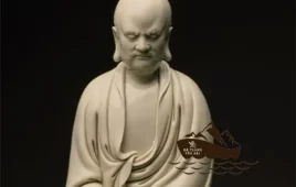 Tượng Tổ Bồ Đề Đạt Ma đá trắng Yên Bái đẹp nhất