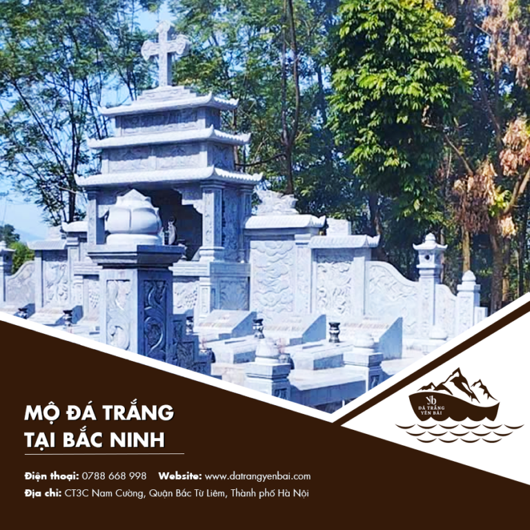mộ đá trắng tại Bắc Ninh
