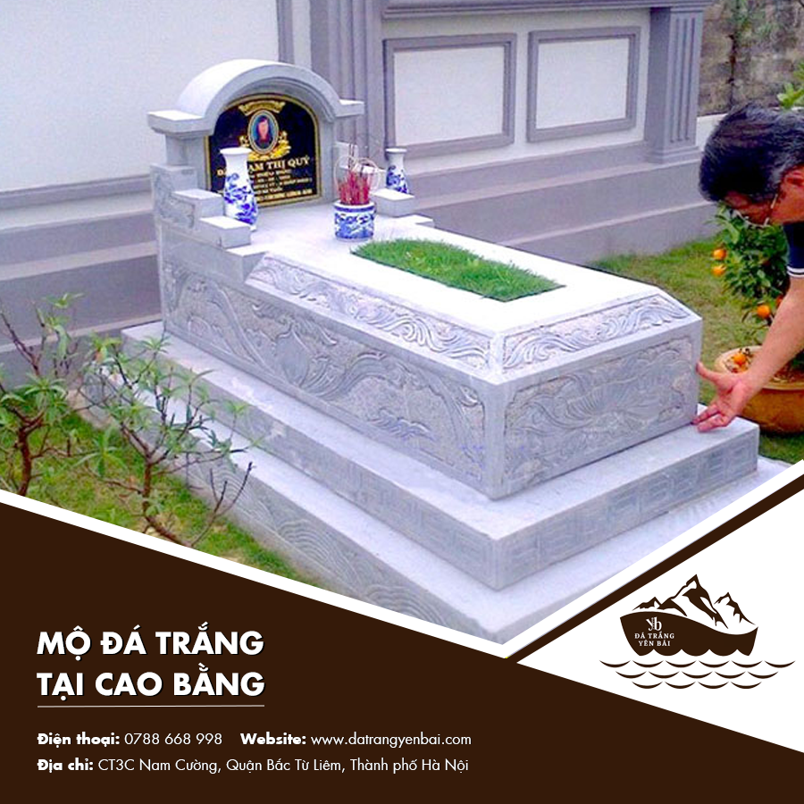 mộ đá trắng tại Cao Bằng