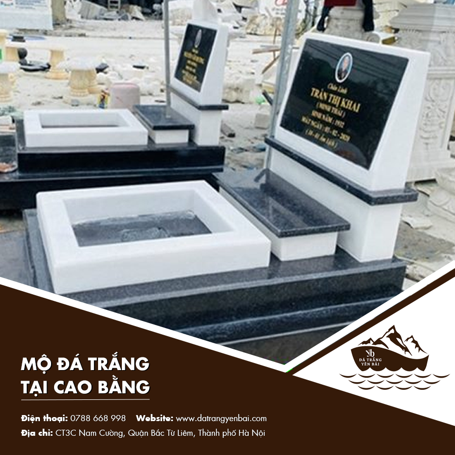 mộ đá trắng tại Cao Bằng