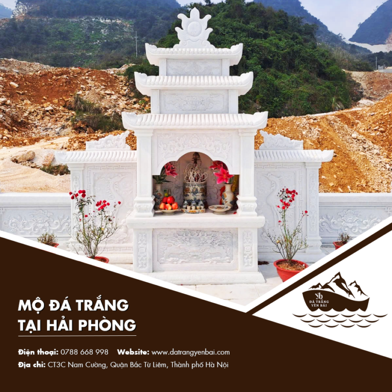 mộ đá trắng tại Hải Phòng