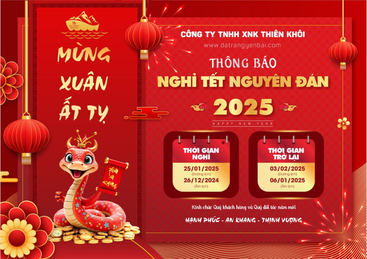 Thông báo lịch nghỉ TẾT