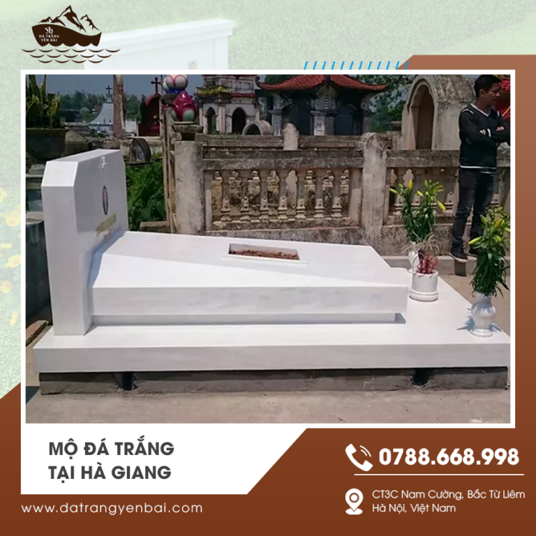 Mộ đá trắng tại Hà Giang