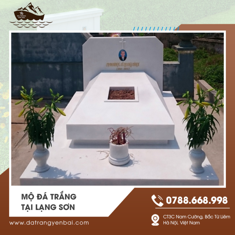Mộ đá trắng tại Lạng Sơn