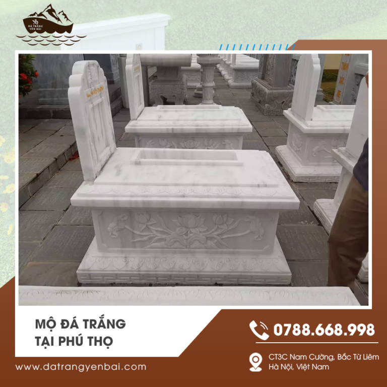 Mộ đá trắng tại Phú Thọ