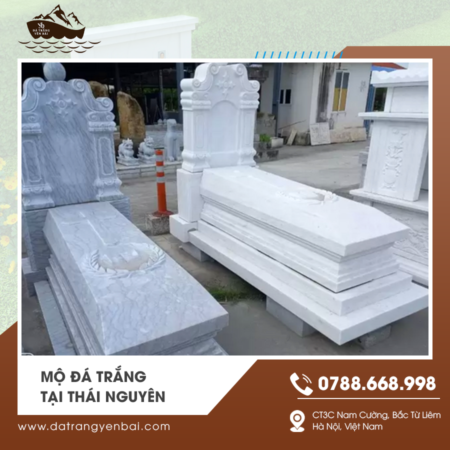 Mộ đá trắng tại Thái Nguyên nguyên khối
