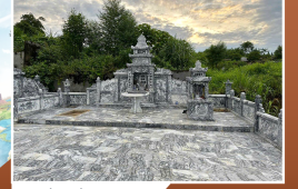 Khuôn viên khu lăng mộ gia đình – Không gian tâm linh thiêng liêng của dòng tộc