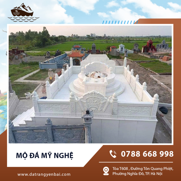 Mộ đá mỹ nghệ – Vẻ đẹp tâm linh và giá trị trường tồn