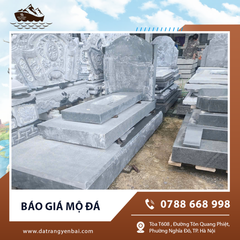 Báo giá mộ đá chi tiết mới nhất hiện nay