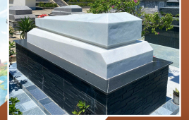 Mộ đá trắng phong thủy – Sự kết hợp giữa bền vững và tâm linh