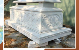 Mộ đá trắng muối – Sự lựa chọn hoàn hảo cho công trình tâm linh