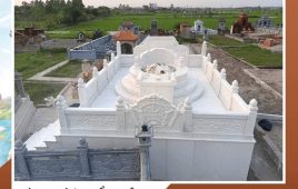 Ưu nhược điểm mộ đá trắng – Có nên lựa chọn cho khu lăng mộ gia đình?